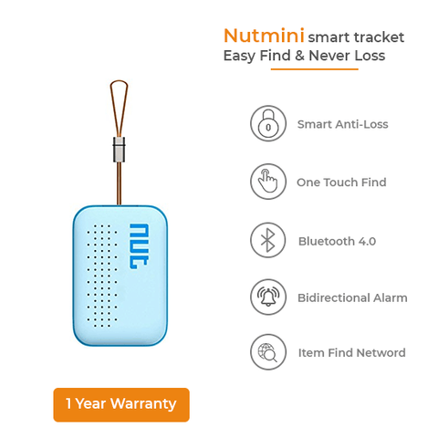 NutMini Smart Tracker - Sky Blue